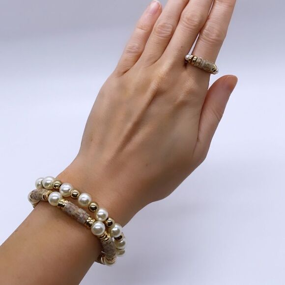 NWT Wool + Pepper Co. Matching Jewelry Set (3) - Picture 4 of 7